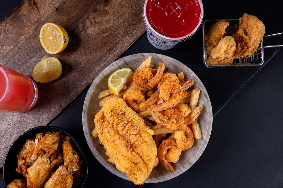 We Dat's Chicken and Shrimp